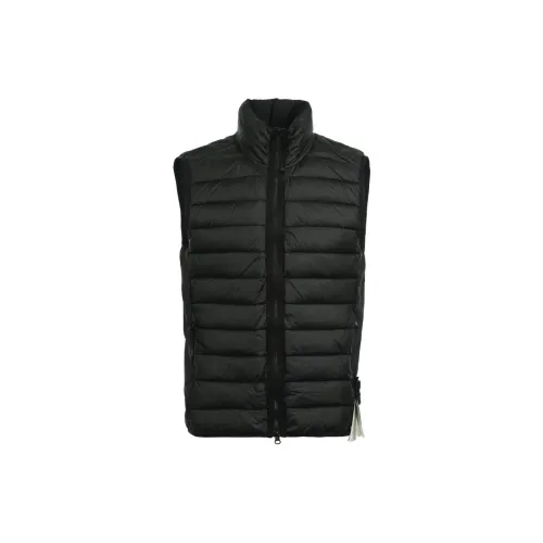 STONE ISLAND Vests Unisex Black