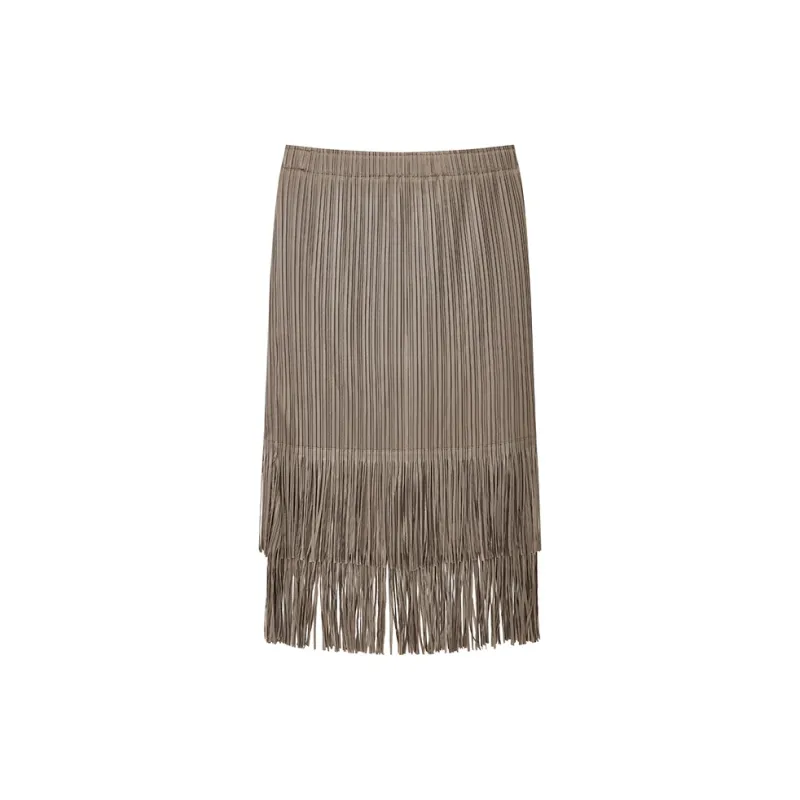 Yu Qianwen Casual Long Skirts Women's-5