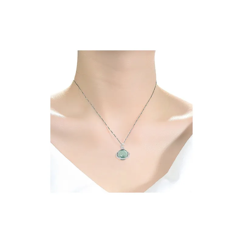 Jade Is Boundless Glutinous Jade Jadeite Necklaces Unisex-1