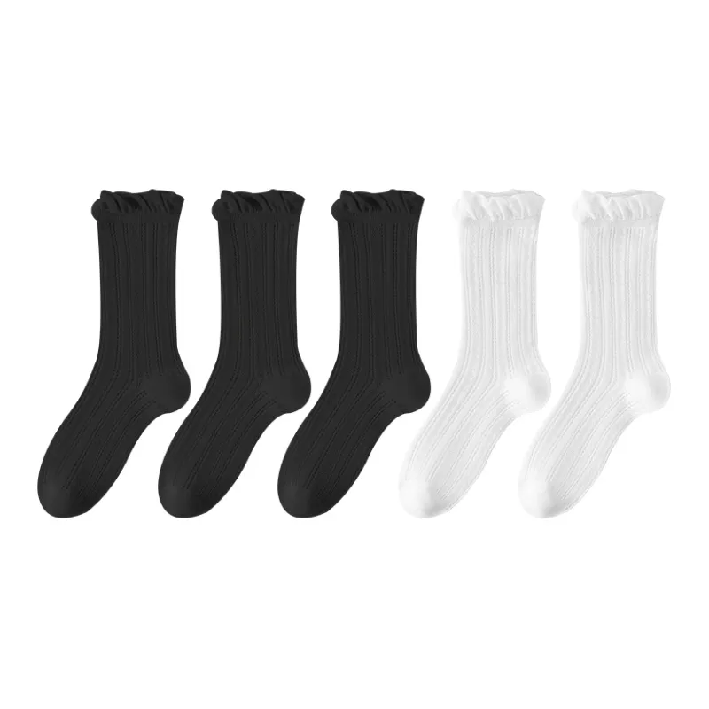 AOKANG Mid Calf Socks Women's 5 Pack-14