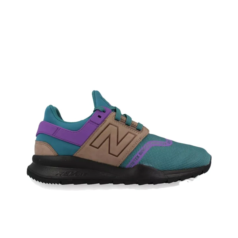 New Balance NB 247 Anti Slip Wear Resistant Low Top Running Shoes Men's Green-1