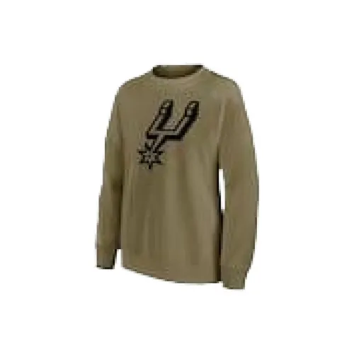 NBA San Antonio Spurs Sweatshirts Women's Olive Green