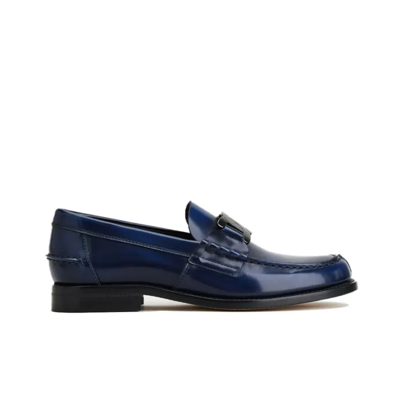 TOD'S Loafers Men Low Top Dark Blue-1