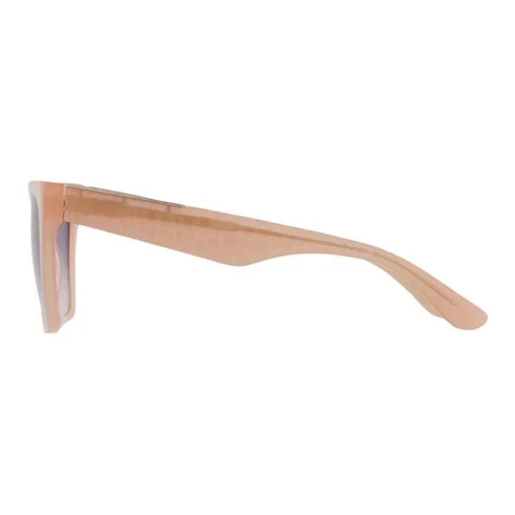 LACOSTE Plastic Square Sunglasses Women's Pink-2