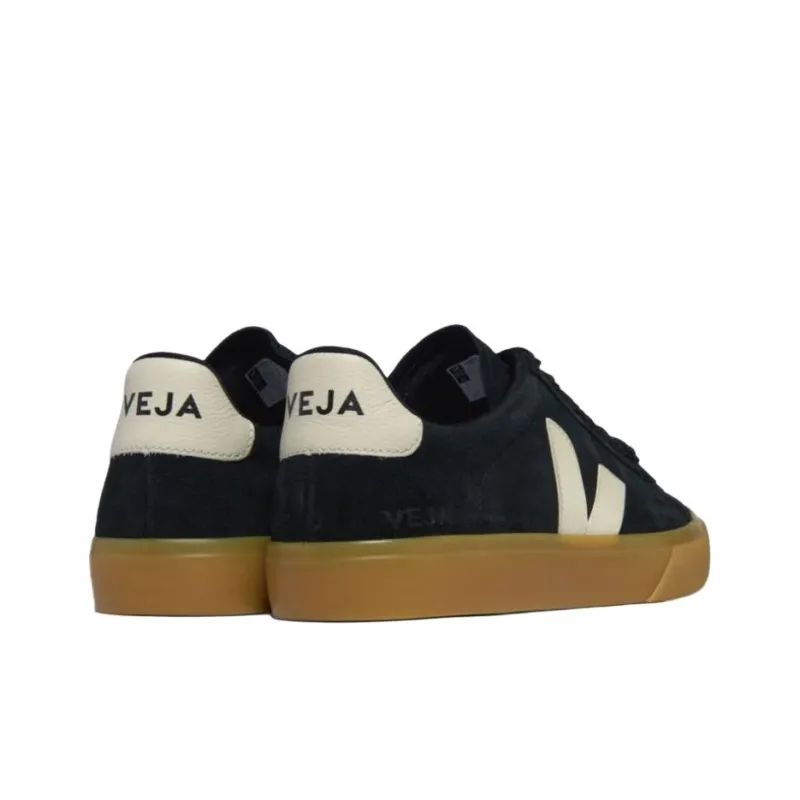 VEJA Campo Bold Low Top Skateboard Shoes Unisex Black-4