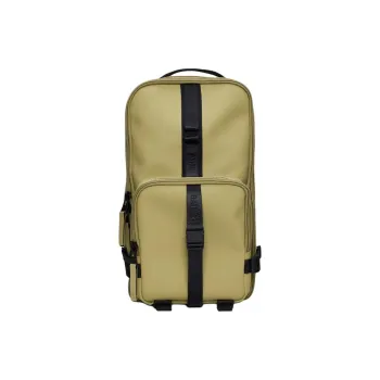 Rains Polyurethane Backpack Men's Khaki