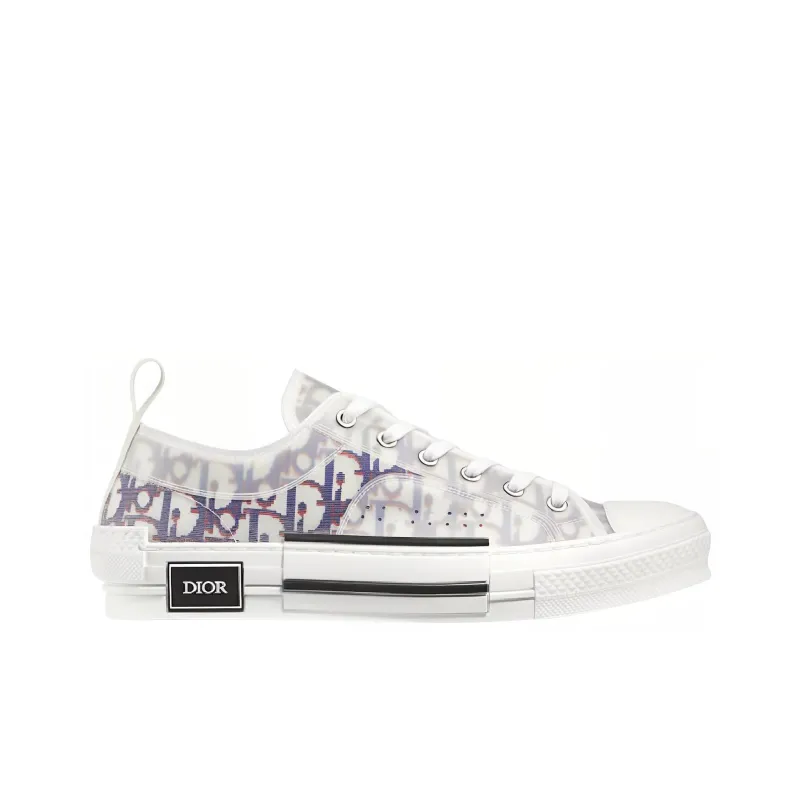DIOR B23 Low Top Red Blue Oblique-1