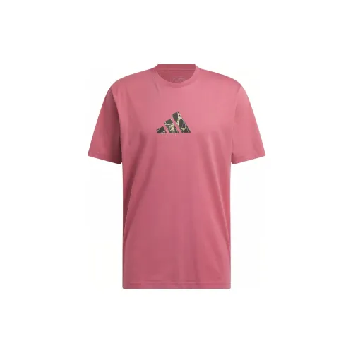 Adidas Donovan Mitchell T-Shirts Men Pink