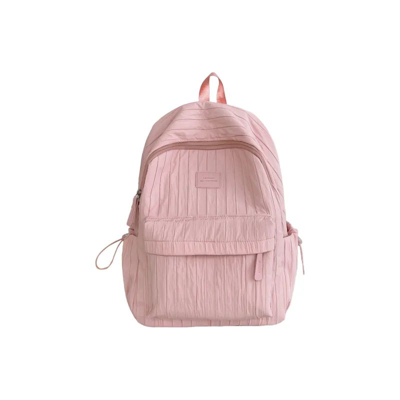 KAMLUI Nylon Fabric Backpack Regular Unisex Multicolor-4
