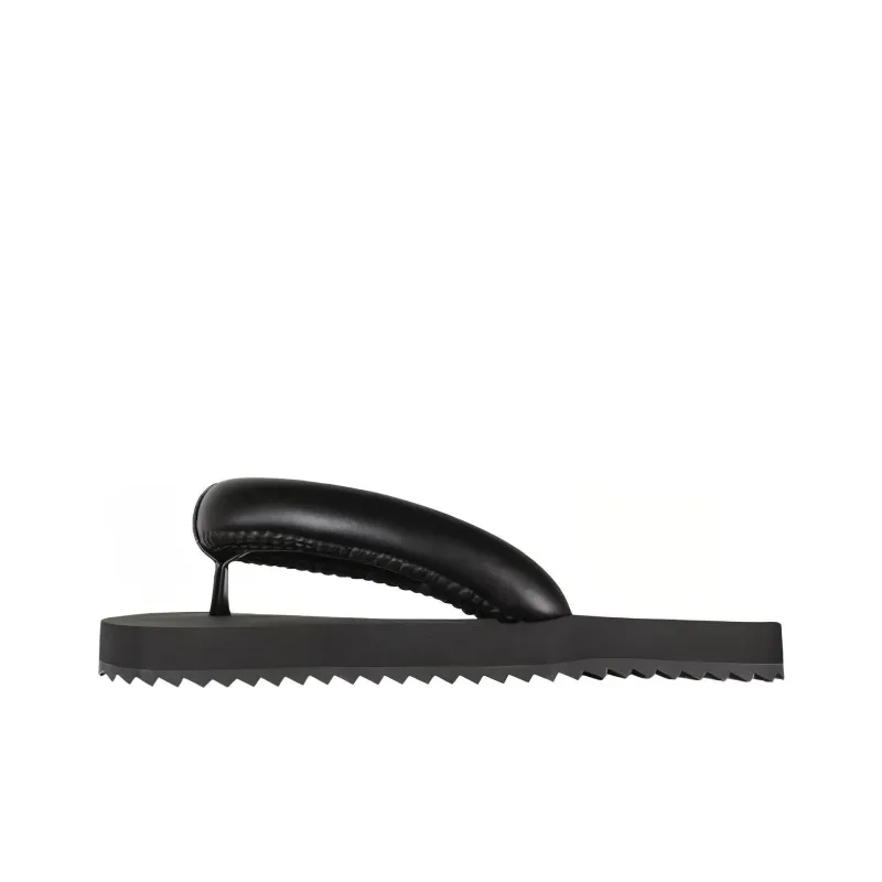 YUME YUME Flip Flops Women's Black-0
