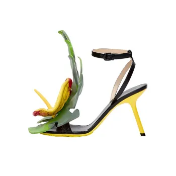 LOEWE One Strap Sandals Women's Black