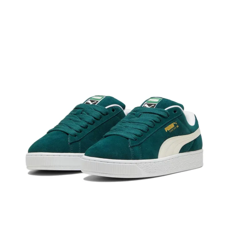 PUMA Suede XL Anti Slip Wear Resistant Low Top Skateboard Shoes Unisex Green-2
