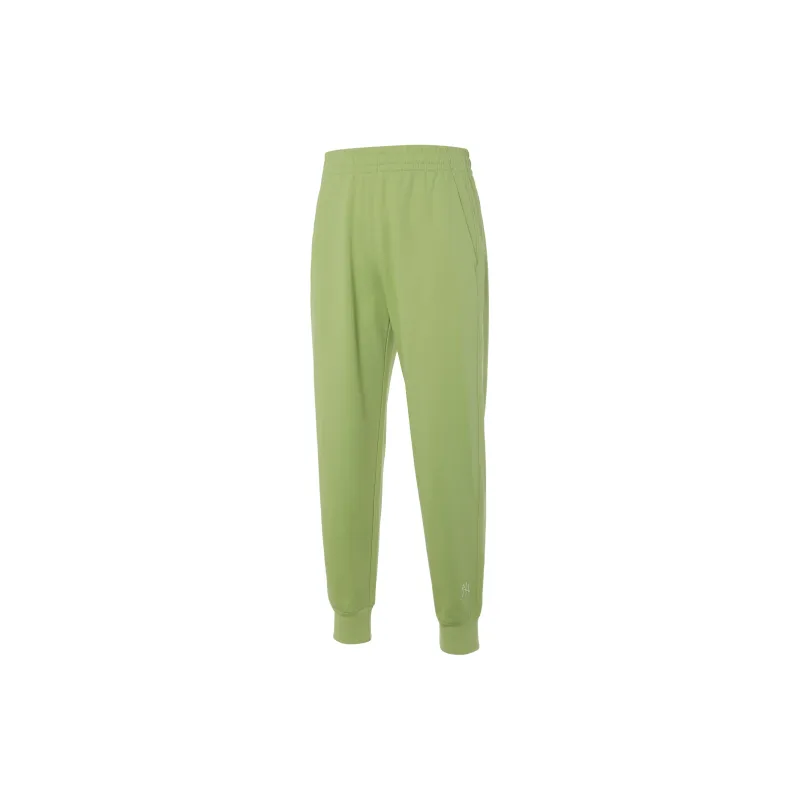 MLB Knitted Sports Pants Unisex Light Olive-1