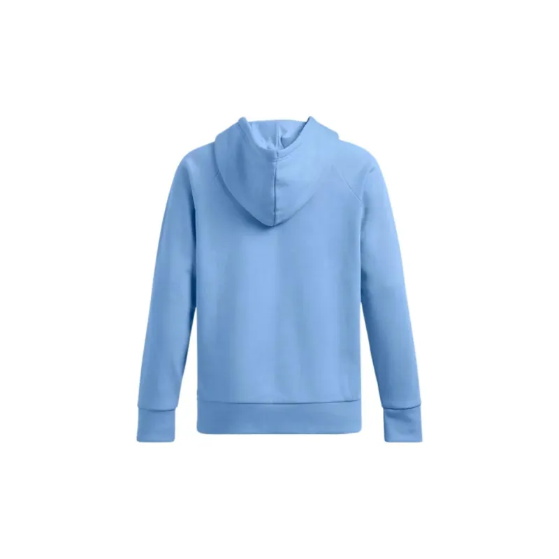 Under Armour Rival FleeceBig Logo UA Hoodie Sweatshirt Women's Horizon Blue-1