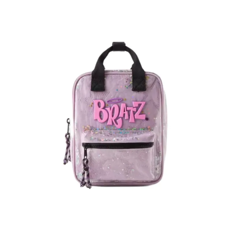 ZARA Polyester Backpack Women's Purple-0