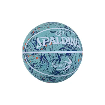 SPALDING SUPER3 Super League Series Rubber Basketball Blue Size 5 Training