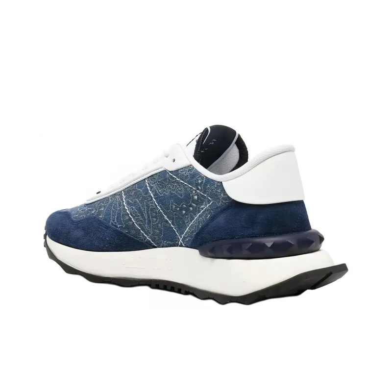 Valentino GARAVANI Low Top Casual Shoes Women's Blue-3