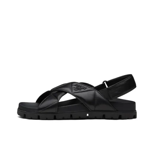 PRADA Slide Slippers Women's Black