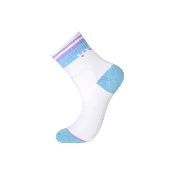 VICTOR Mid Calf Socks Unisex 1 Pack Sky Blue