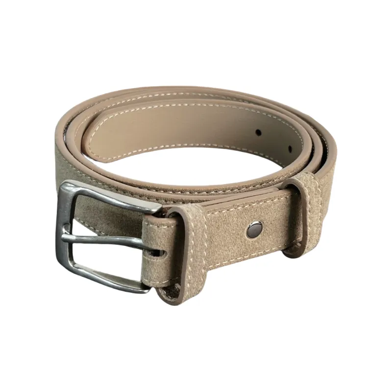 Emperor Penguin Korean Style Velvet Faux Suede Belt With Casual Pants And Cardigan Coat Leather Belts Unisex 2.8cm-2