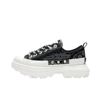 EXCELSIOR Female Warrior Collection Low Top Chunky Sneakers Unisex Black