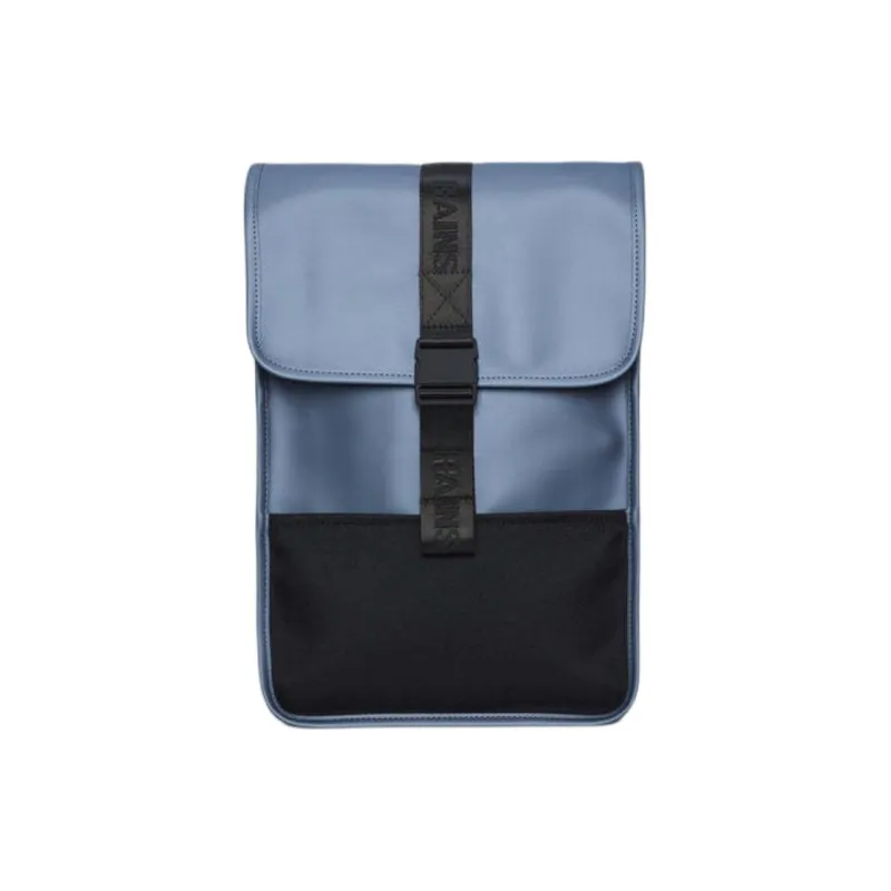 Rains Polyester Backpack Mini Unisex Bay Blue-0