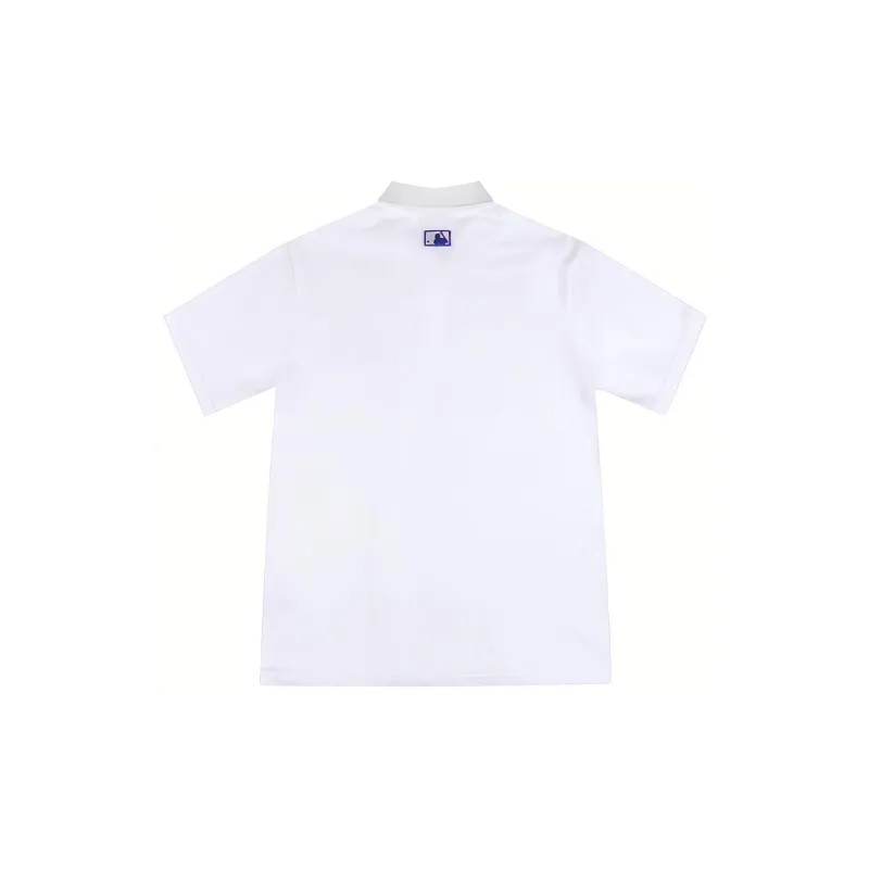 MLB NEW ERA Polo Shirt Unisex White-1
