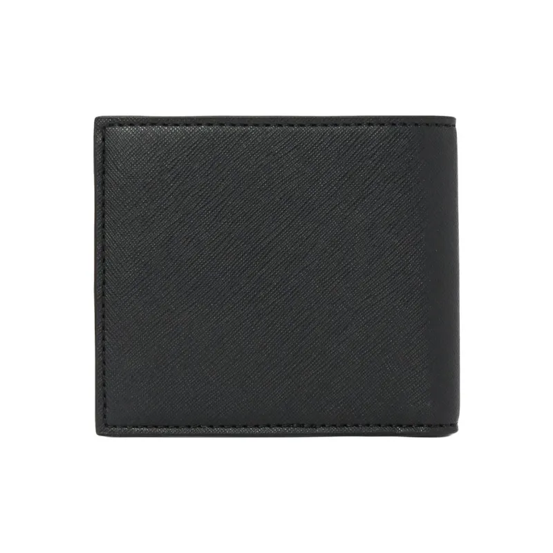 HUGO BOSS Recycled Leather Wallet Men's Black-3