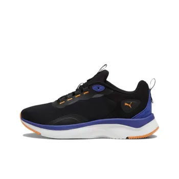PUMA Softride Anti Slip Wear Resistant Low Top Casual Running Shoes Women's Black