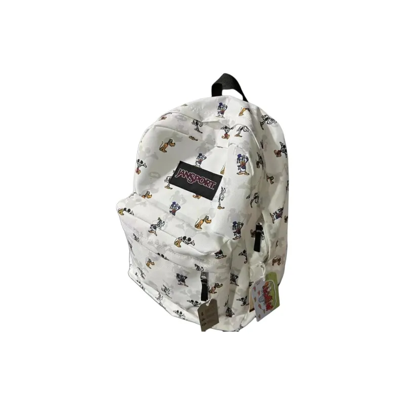 JanSport Disney Collaboration Polyester Backpack Regular Unisex White-3