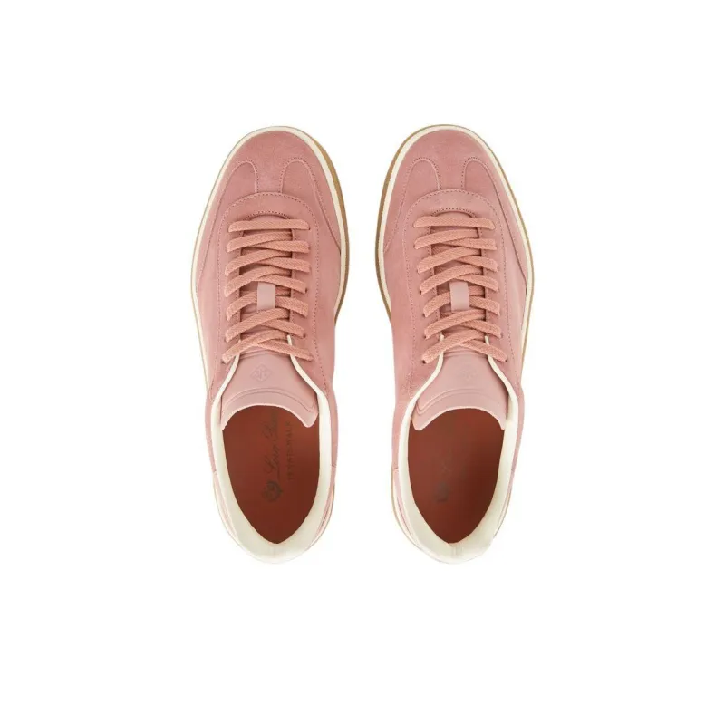 Loro Piana Low Top Tennis Shoes Women's Pink-4
