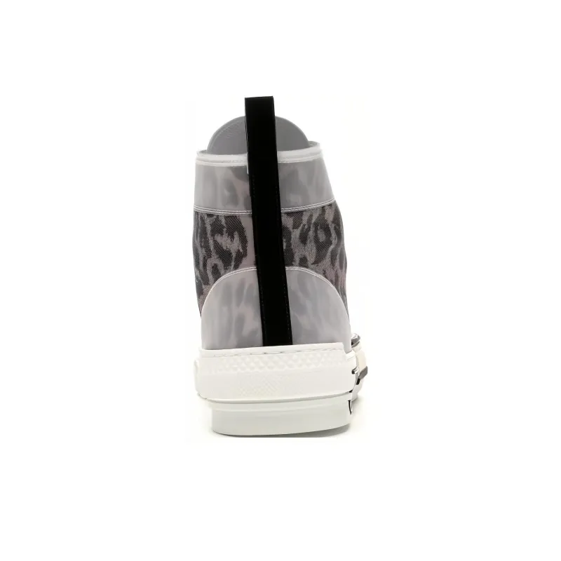 DIOR B23 High Top Brown Leopard-4
