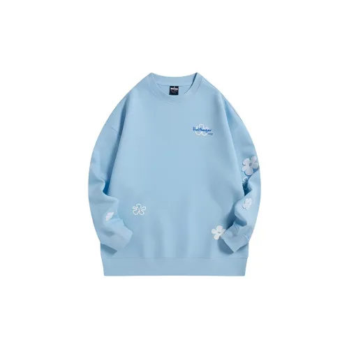 XTEP Semi-sugar Series Sweatshirts Women's Cloud Dream Blue