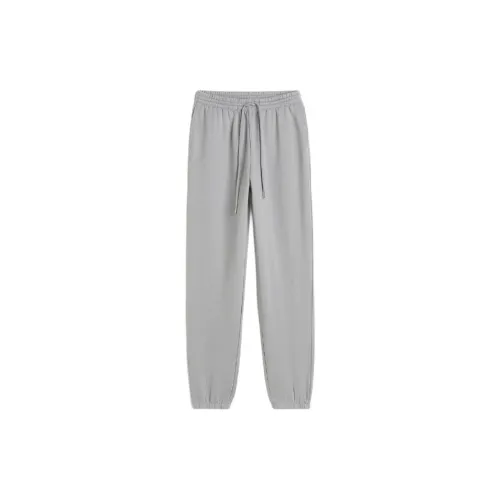 H&M Knitted Sweatpants Women's Gray