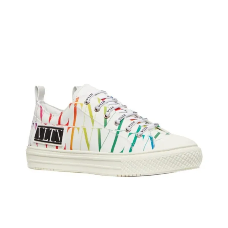 Valentino Giggies Low 'VLTN Times Allover Print   White Multi'-2