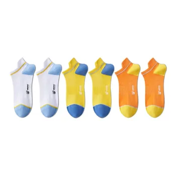 MIIOW No-Show Socks Men's 6 Pack