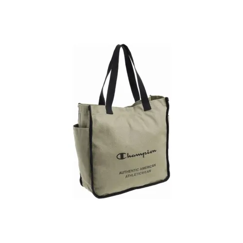 Champion Canvas Tote Bag Shopping Bag Canvas Bag One Shoulder Handbag Unisex Plain Fabric Color