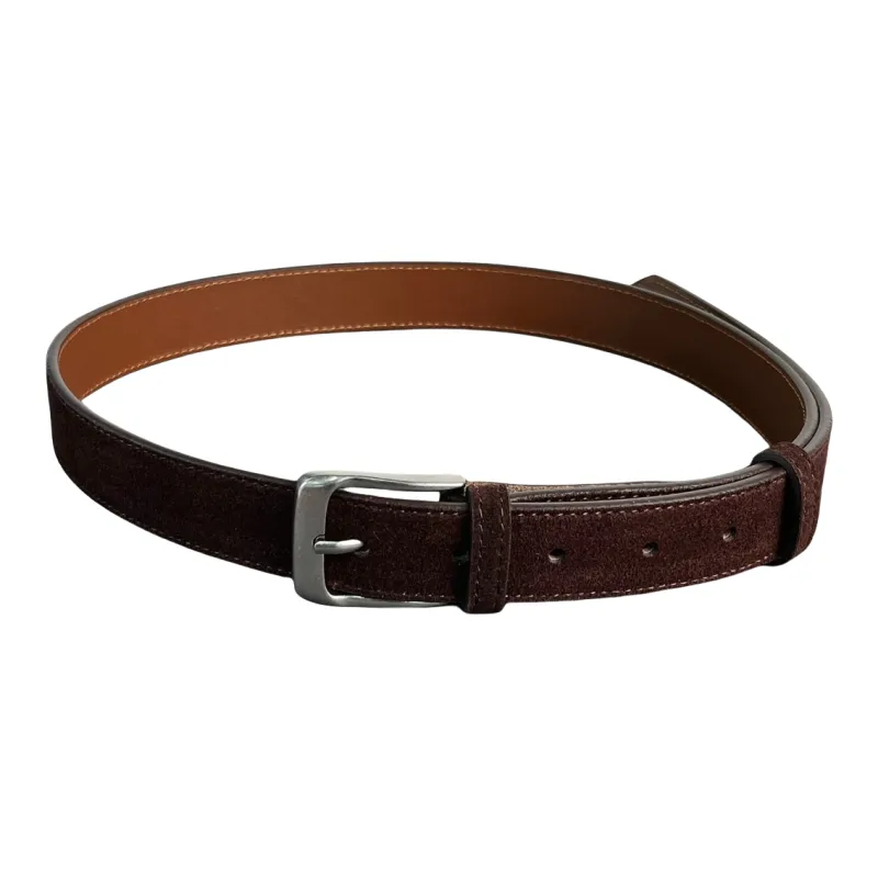 Emperor Penguin Korean Style Velvet Faux Suede Belt With Casual Pants And Cardigan Coat Leather Belts Unisex 2.8cm-0