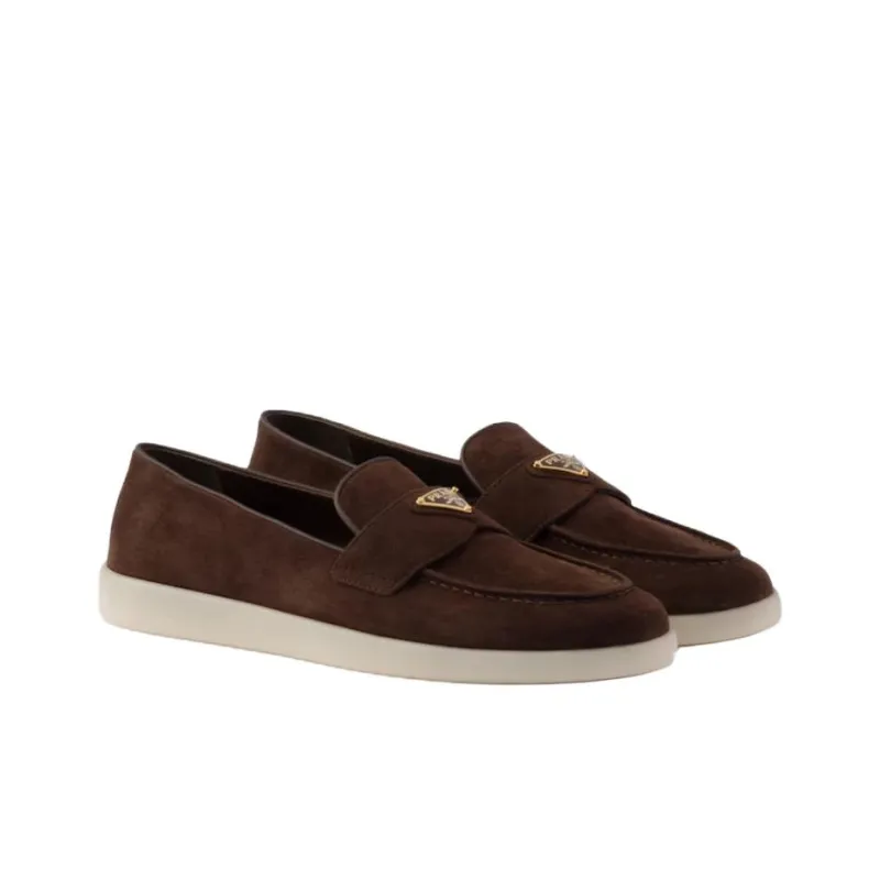 PRADA Loafers Women's Dark Brown-2