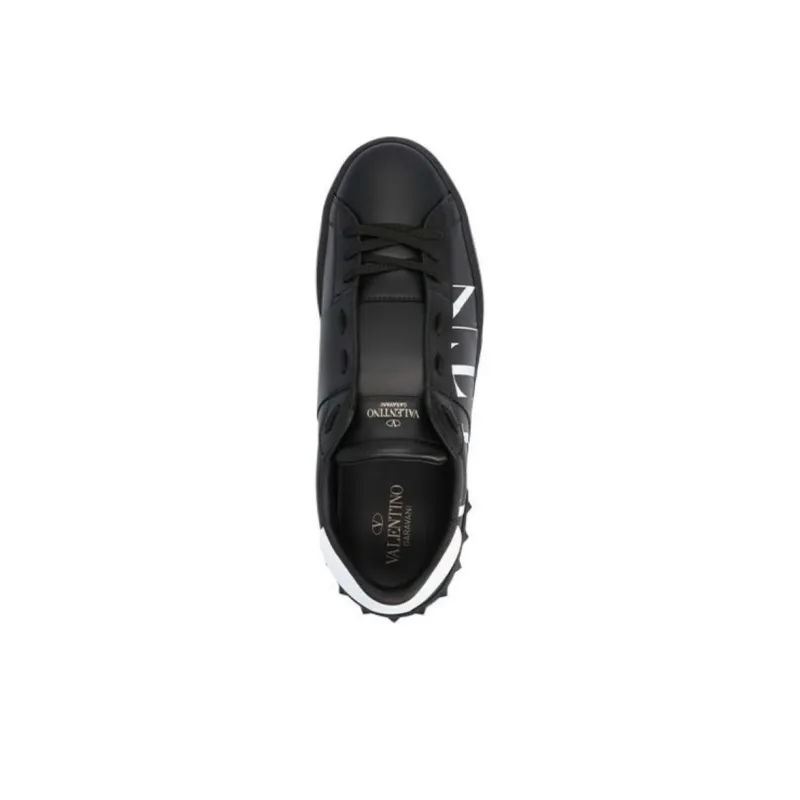Valentino Open VLTN Low Top Sports Casual Shoes Men's Black-4