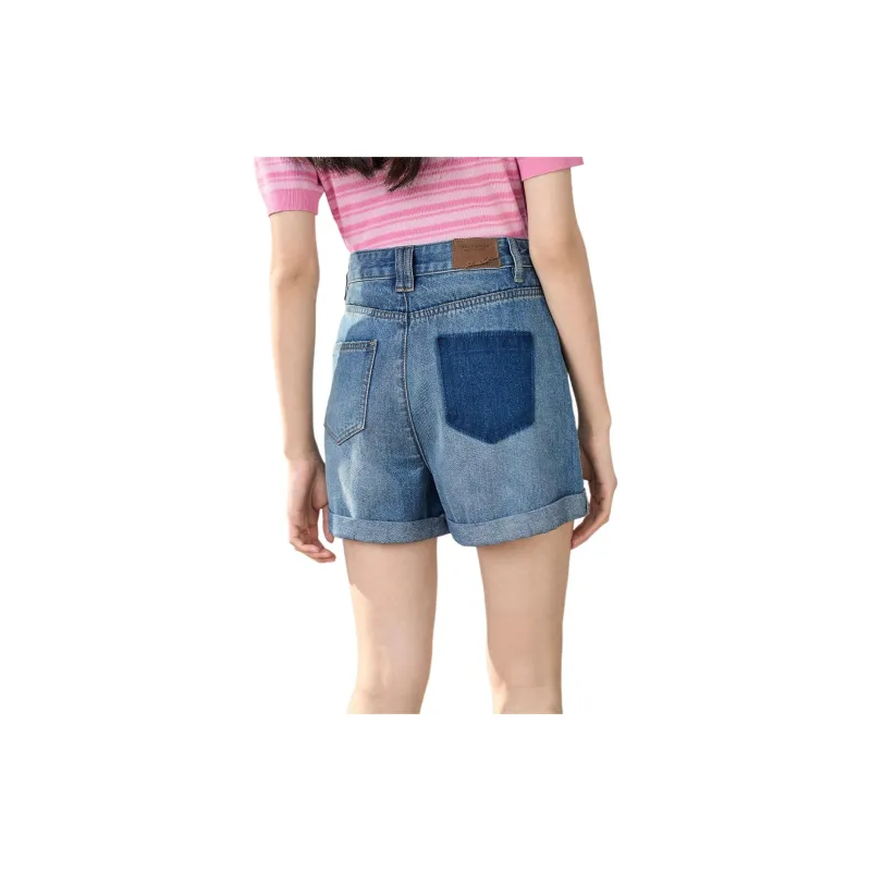 Inman Denim Shorts Women's Denim Blue-1