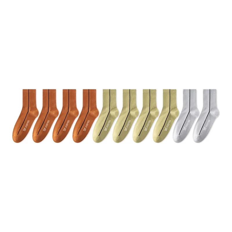 MIIOW Cool One Summer Series Mid Calf Socks Unisex Combo Set-1