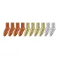 Brown 4-Green 4-Light Gray 2[10 Pack]