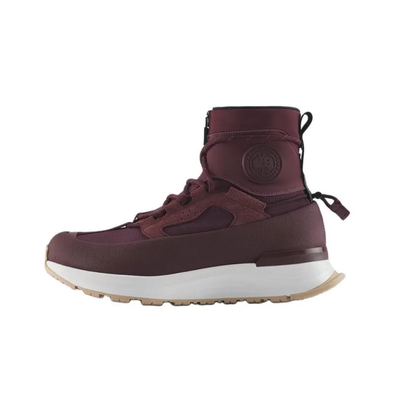 Canada Goose Glacier Trail High Top Casual Shoes Women's Red-0