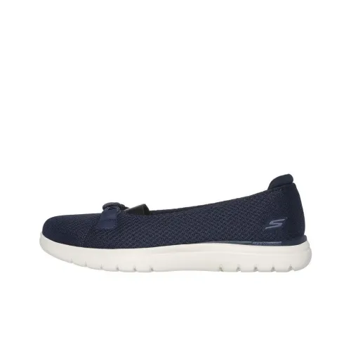 Skechers ON THE GO Anti-Slip Wear-Resistant Low-Top Casual Shoes Women's Blue