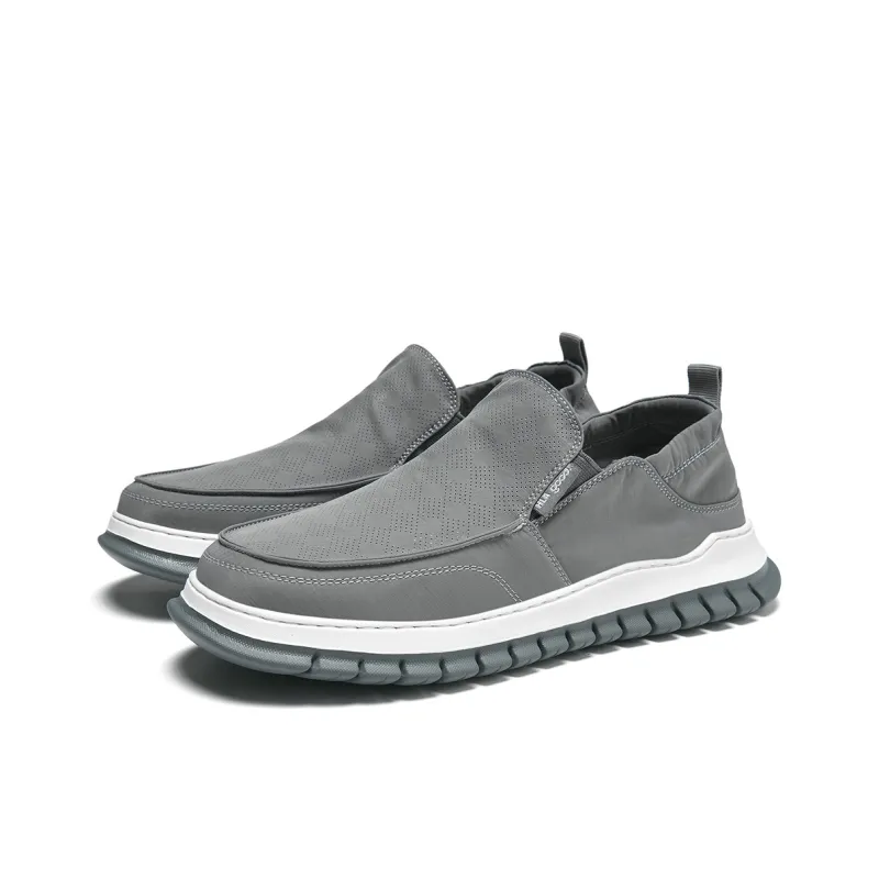 HLA Breathable Versatile Wear-Resistant Balmuda Comfortable Lightweight Slip-on Casual Shoes Men's-8
