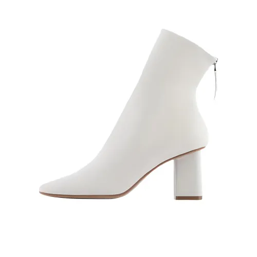 EMPORIO ARMANI Ankle Boots Women's White