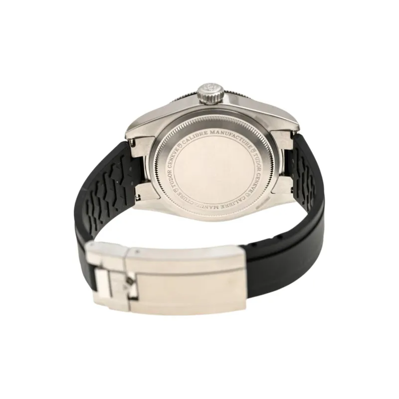 TUDOR Collection Automatic Mechanical Movement Men's Watches Watch 41mm Black Dial Stainless Steel Case Rubber Strap-2