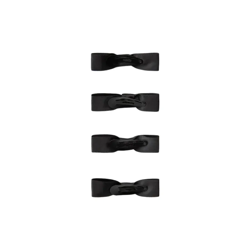 ZARA Polyester Hair Clips Women's Black-1