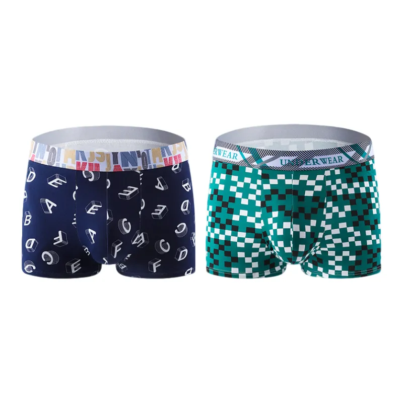 RED DRAGONFLY Cotton Panties Men's 2 Pack Gift Box Set-11